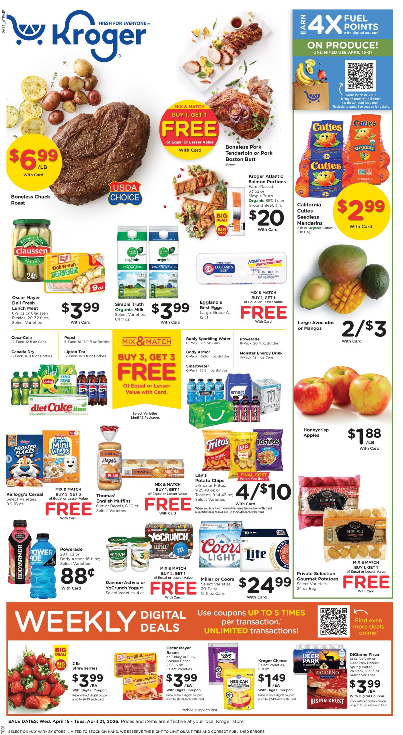 Kroger Weekly Ad Page 999999