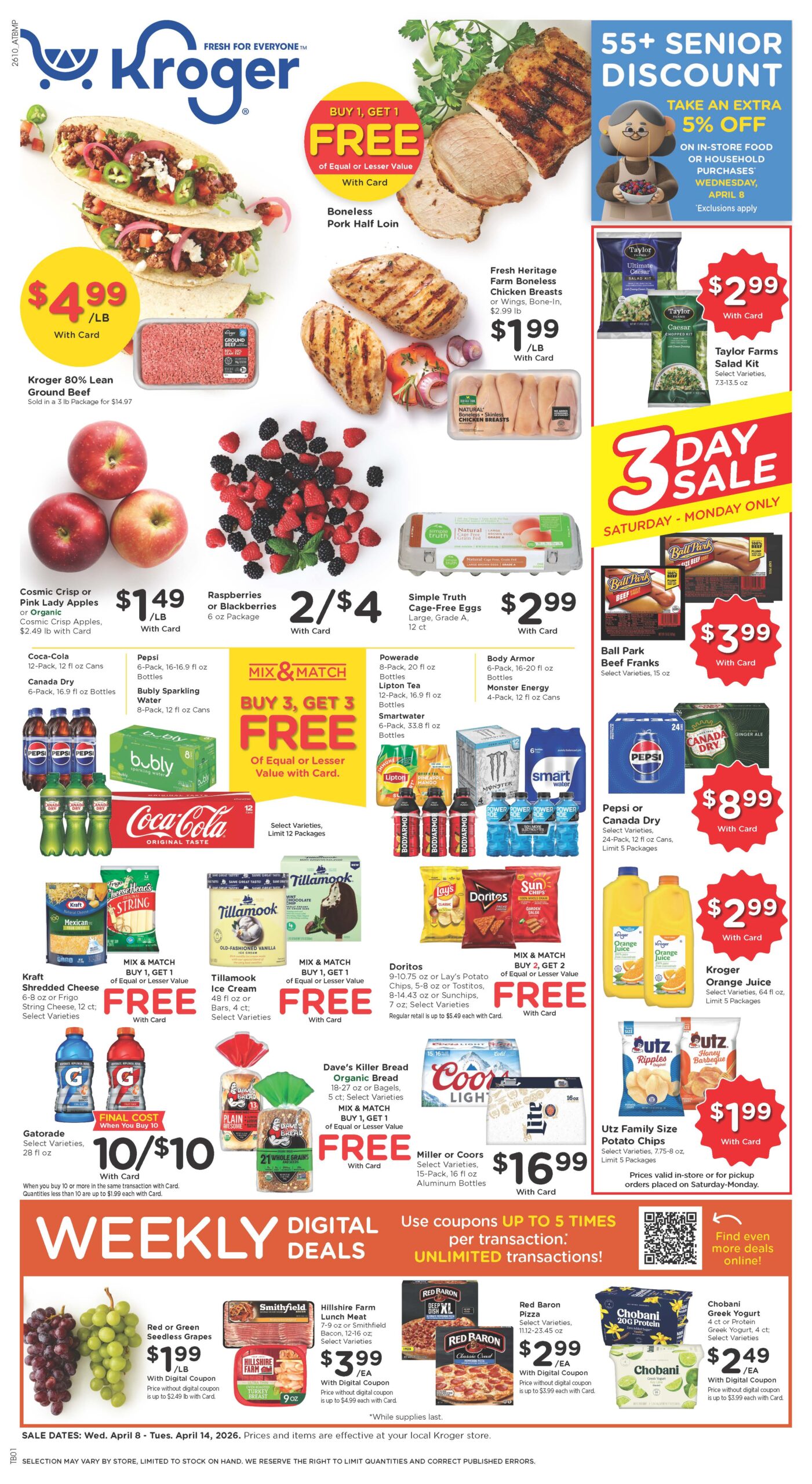 Kroger Weekly Ad Page 999999