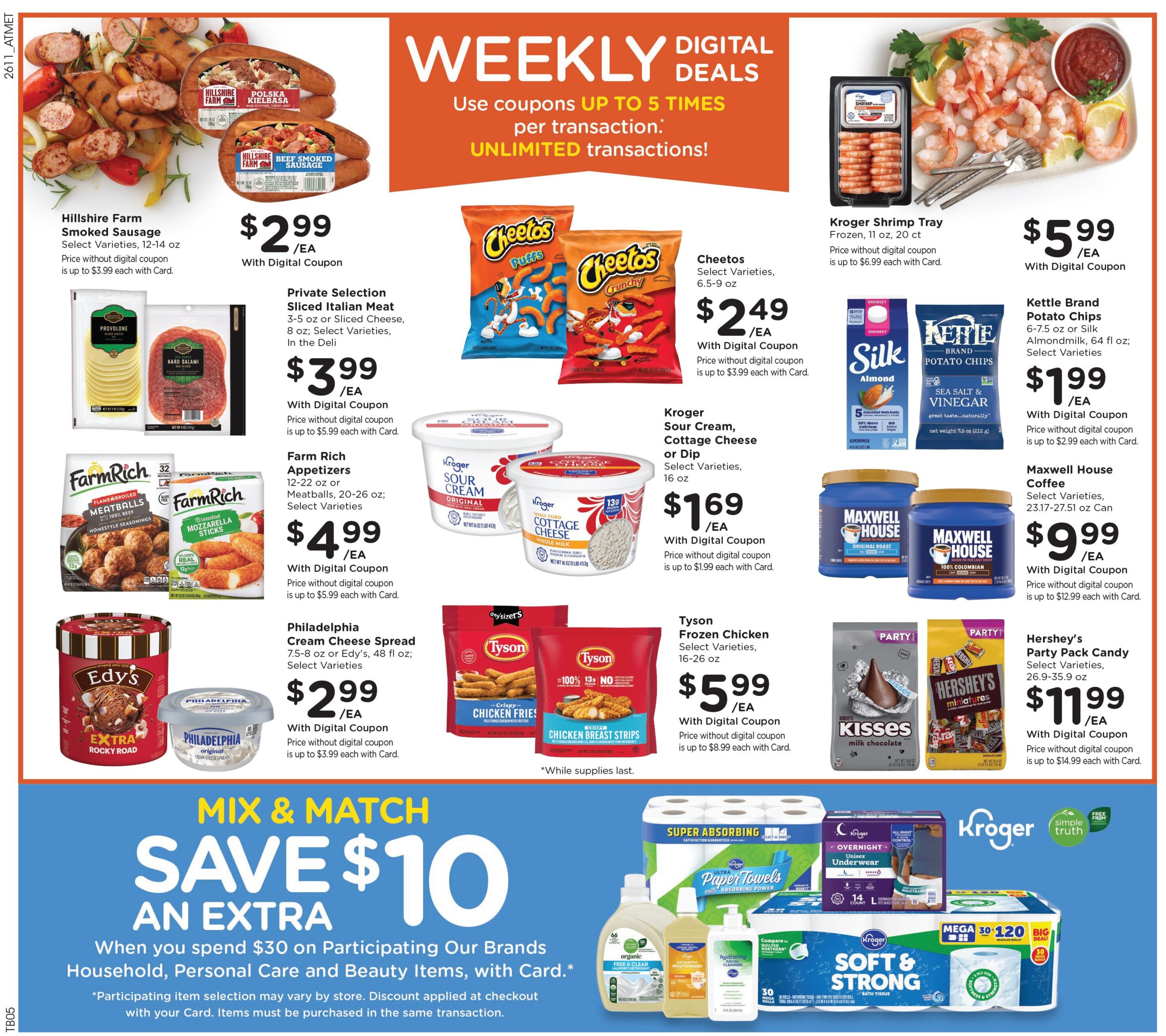 Kroger Weekly Ad Page 999999