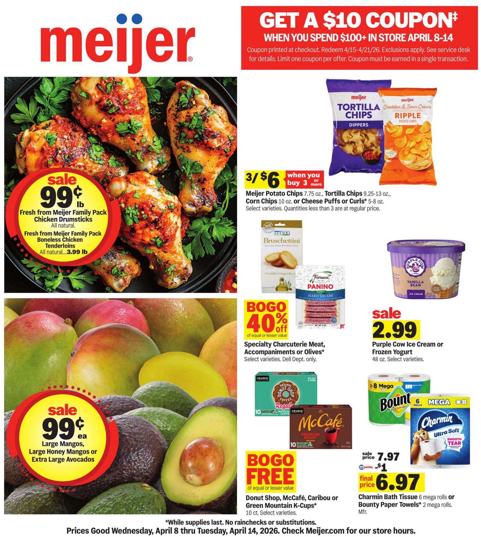 Meijer Weekly Ad Page 1
