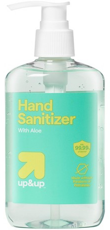 up&up 8-oz. aloe hand sanitizer gel