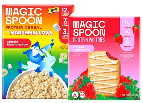 Select Magic Spoon pastries, cereal & granola