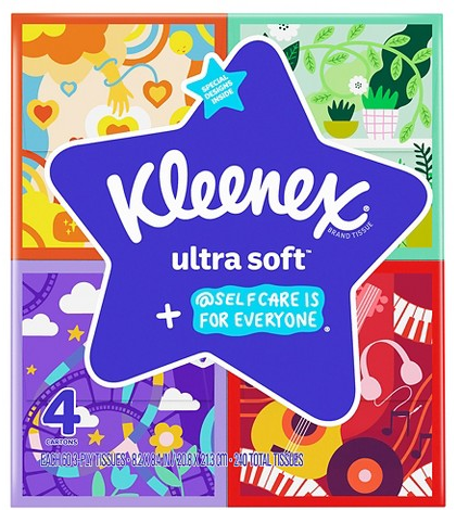 Kleenex Ultra Soft 4-pk. facial tissue