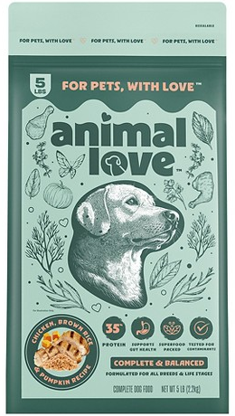 Animal Love 5-lb. dry dog food