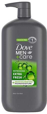Dove Men+Care 30-oz. body & face wash
