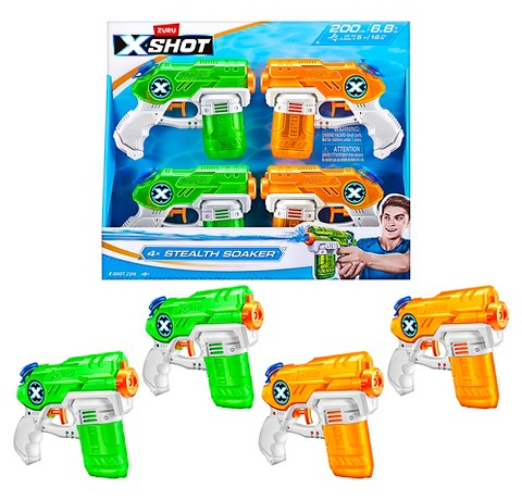 XSHOT water blasters