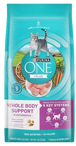 Purina ONE +Plus Whole Body Support 7-lb. dry cat food