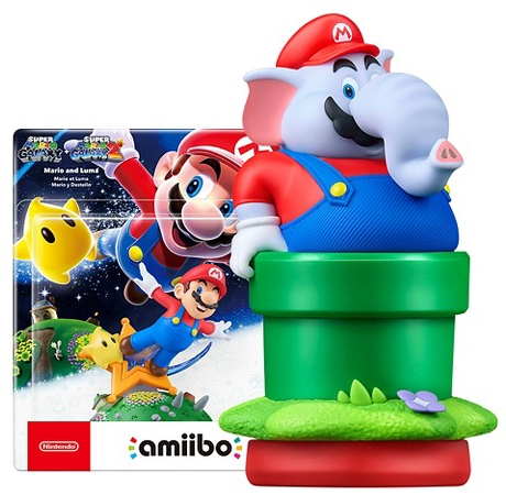 Nintendo Super Mario Galaxy & Super Mario Bros. Wonder series amiibo figures