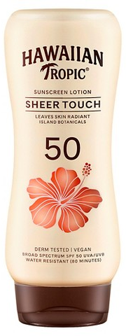 Hawaiian Tropic Sheer Touch 8-oz. lotion sunscreen - SPF 50