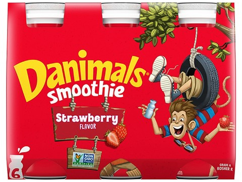 Select Danimals kids’ yogurt smoothies