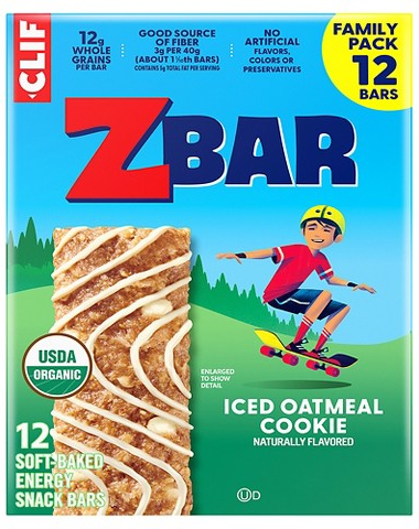Select CLIF Zbar granola bars