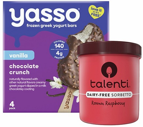 Select Talenti & Yasso frozen treats