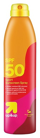 up&up™ 9.1-oz. SPF 50 sport sunscreen spray