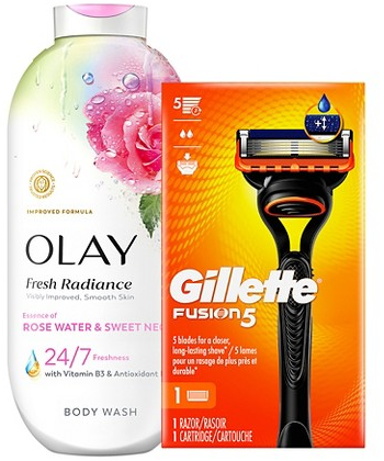 Select Olay, Secret, Gillette & Venus personal care items