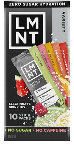 LMNT zero-sugar electrolyte drink