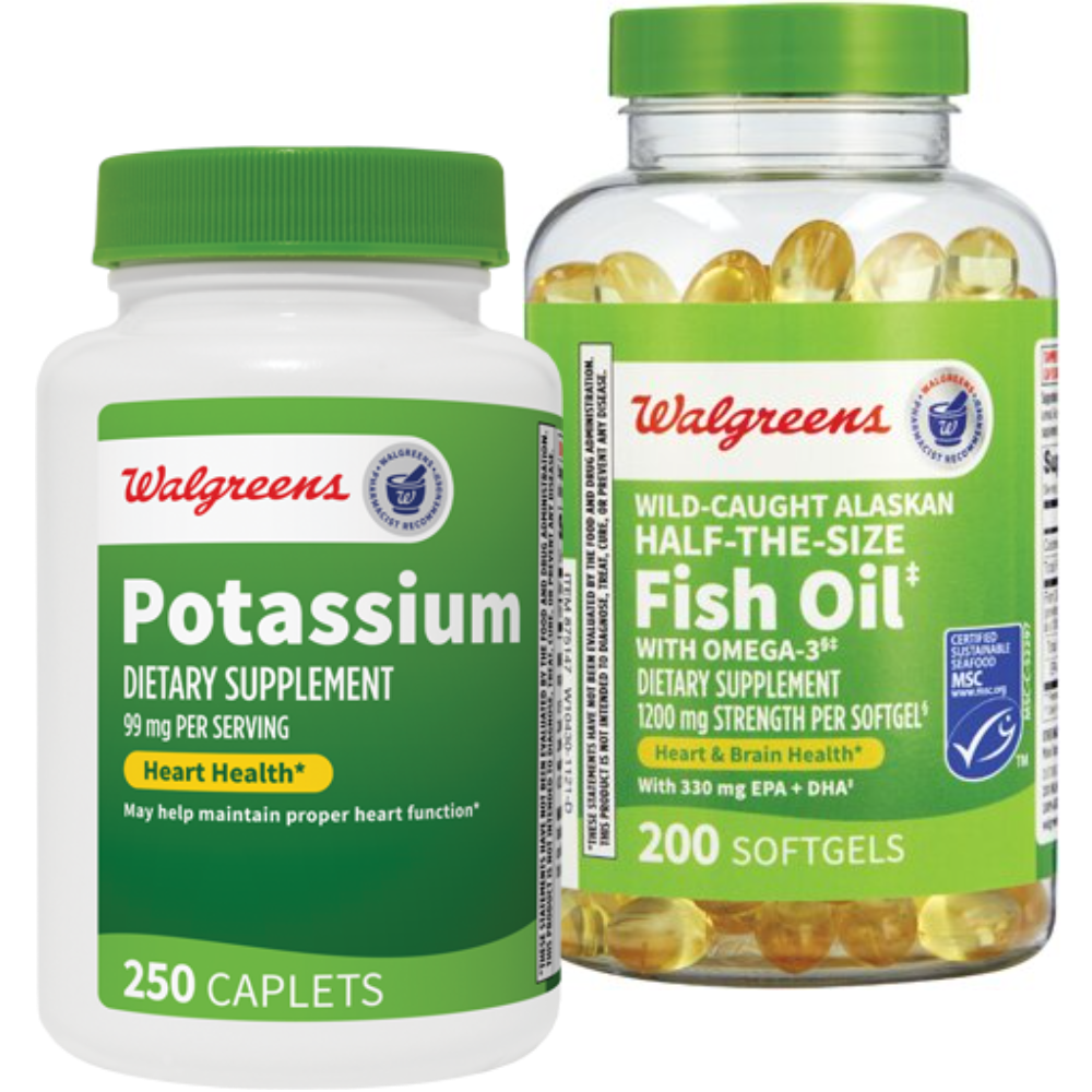 Mix and Match Walgreens Vitamins and Supplements