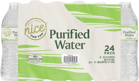 24-Pack Nice!® Purified Water
