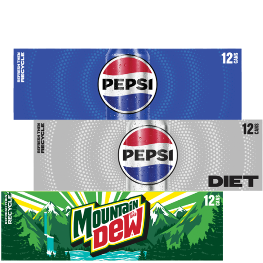 12-Pack Pepsi Products
