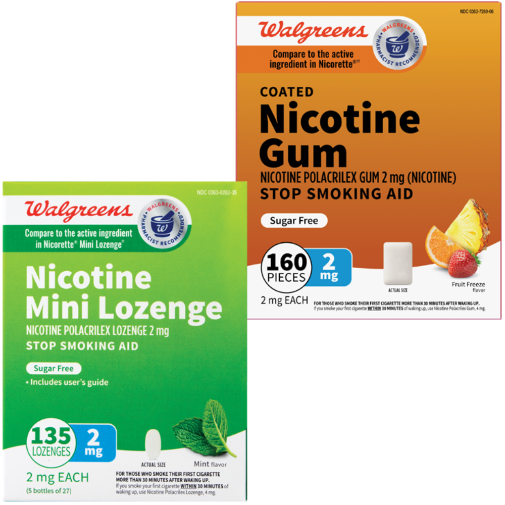 Walgreens Nicotine Replacement