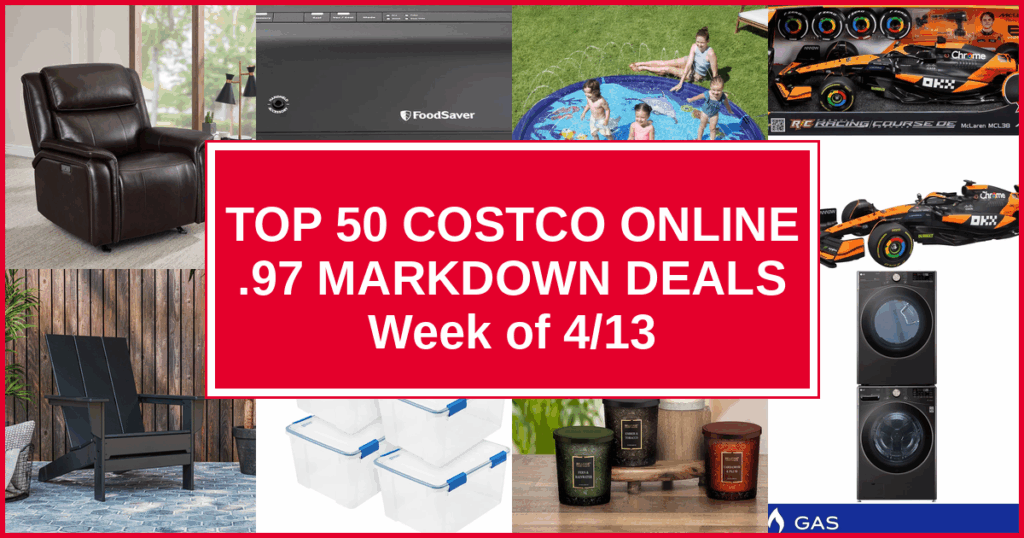 Top 50 Costco Online .97 Markdown Deals — Week of 4/13