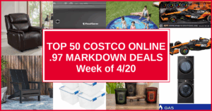 Top 50 Costco Online .97 Markdown Deals — Week of 4/20