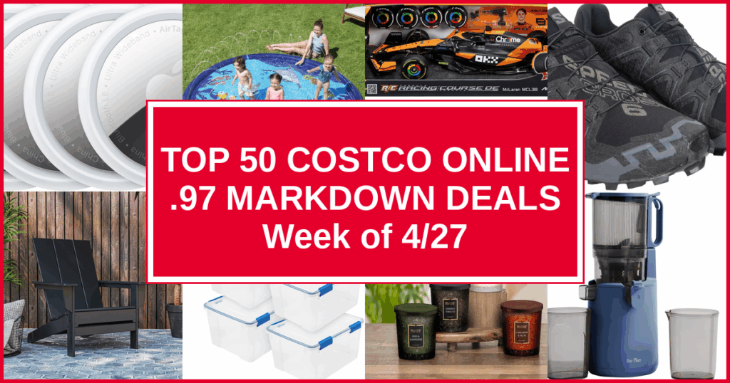 Top 50 Costco Online .97 Markdown Deals — Week of 4/27