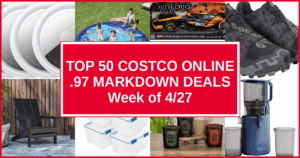 Top 50 Costco Online .97 Markdown Deals — Week of 4/27