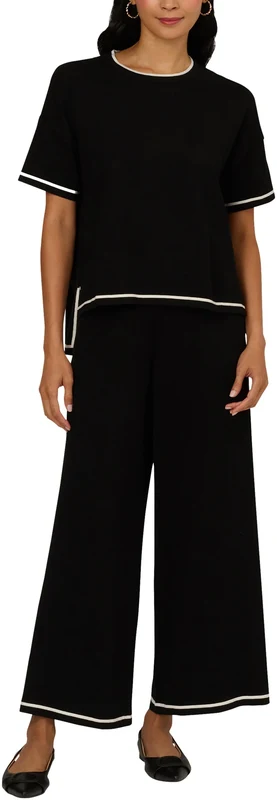 Adrianna Papell Women's Lightweight Sweater Set