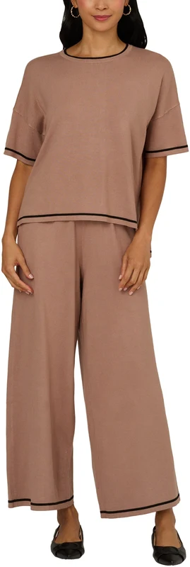 Adrianna Papell Women's Lightweight Sweater Set