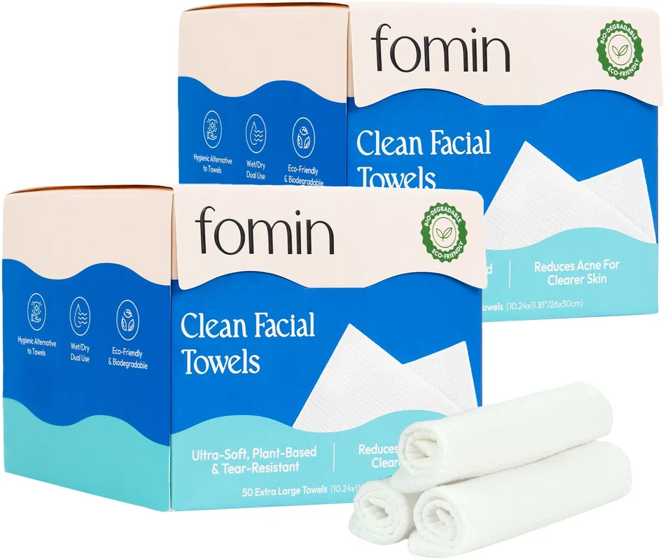 Fomin Clean Facial Towels Original, 100-pack