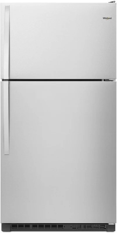 Whirlpool 20 cu. ft. Top Freezer Refrigerator with Frameless Glass Shelves
