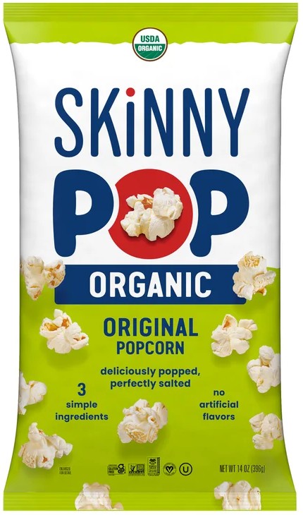 Skinny Pop Organic Popcorn