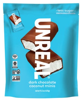 UNREAL Dark Chocolate Coconut Minis, 15.3 oz