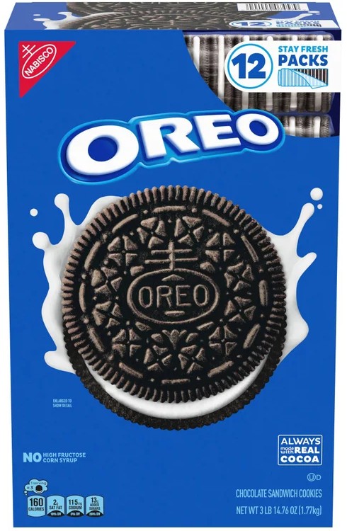 Nabisco Oreo Sandwich Cookies