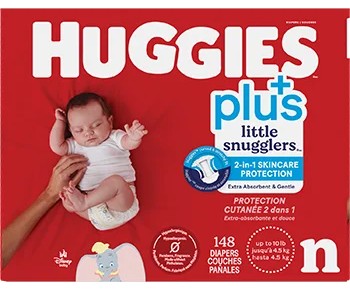 Huggies® Plus Little Snugglers® Newborn Diapers