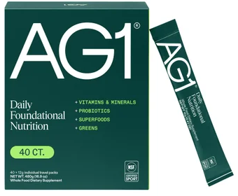 AG1 Daily Foundational Nutrition, 40-count