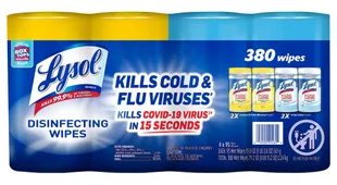 Lysol Disinfecting Wipes, Variety Pack, 95-count, 4-pack