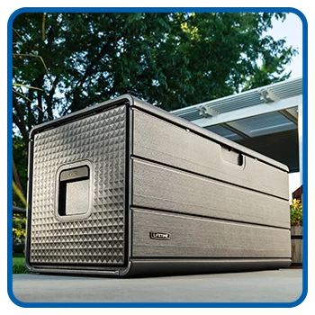 Lifetime 170-Gallon Resin Outdoor Storage Deck Box