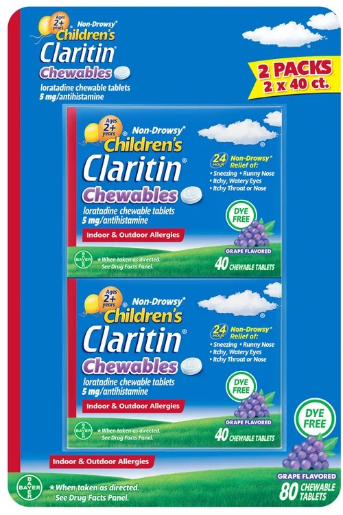 Claritin Children’s Chewables