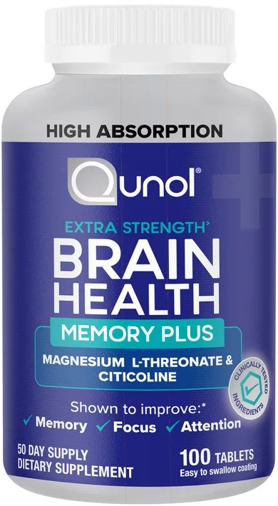 Qunol Brain Health Memory Plus