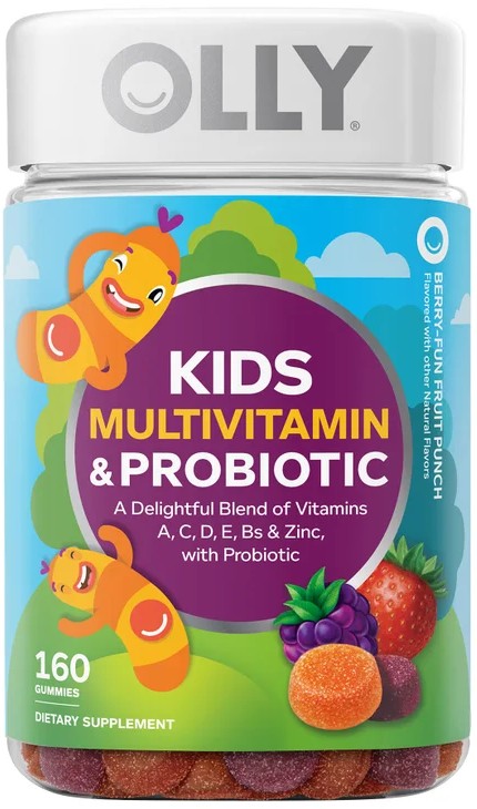 OLLY Kids Multi & Probiotic Gummies