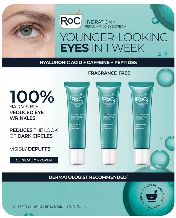 RoC Hydration + Replumping Eye Cream