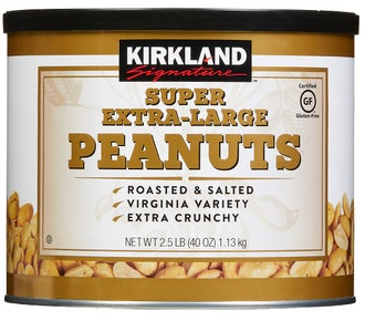 Kirkland Signature Super Extra-Large Peanuts, 2.5 lbs