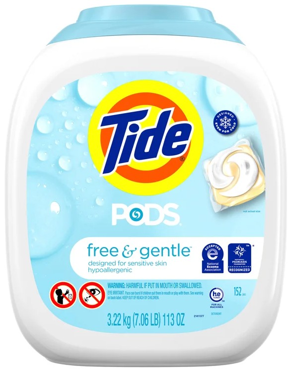 Tide Free & Gentle Laundry Detergent PODS