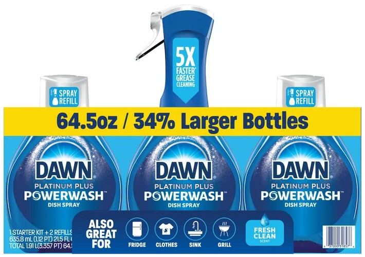 Dawn Platinum Plus Powerwash Dish Spray