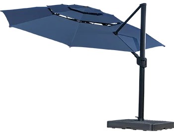 SunVilla 13' 3-Tier Cantilever Umbrella