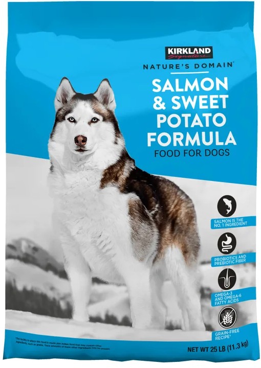 Kirkland Signature Nature’s Domain Salmon & Sweet Potato Formula Dog Food