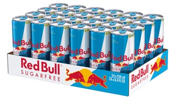 Red Bull Energy Drink, Sugar Free, 8.4 fl oz, 24-count