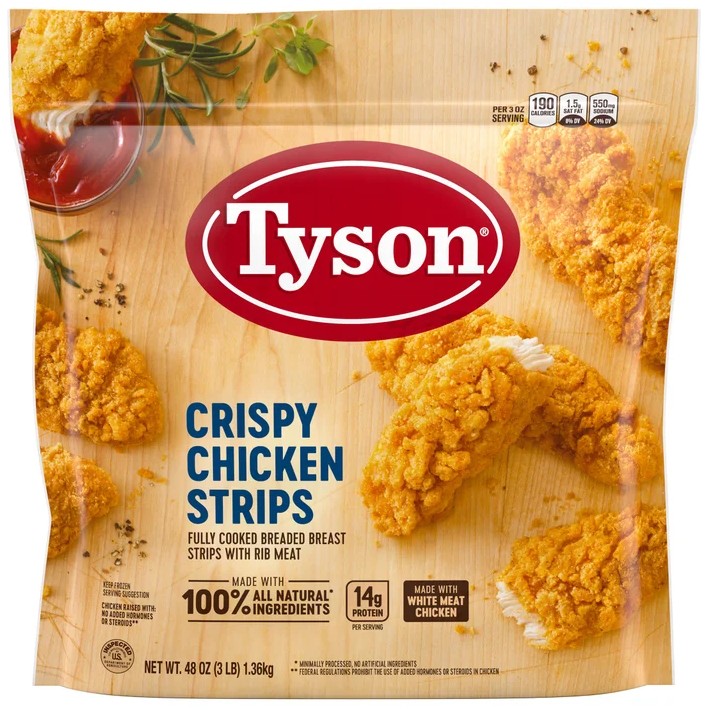 Tyson Crispy Chicken Strips