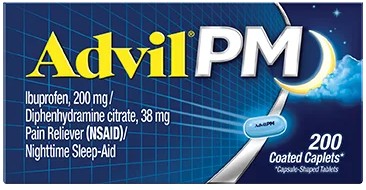 Advil PM Caplets